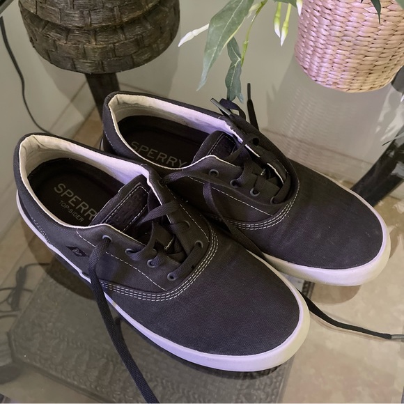 Sperry Men’s Shoes Size 8M Color Dark Gray - Picture 4 of 6